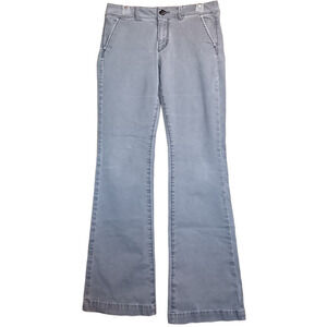 Women's American Eagle Outfitters Size 8 Regular Gray Khakis